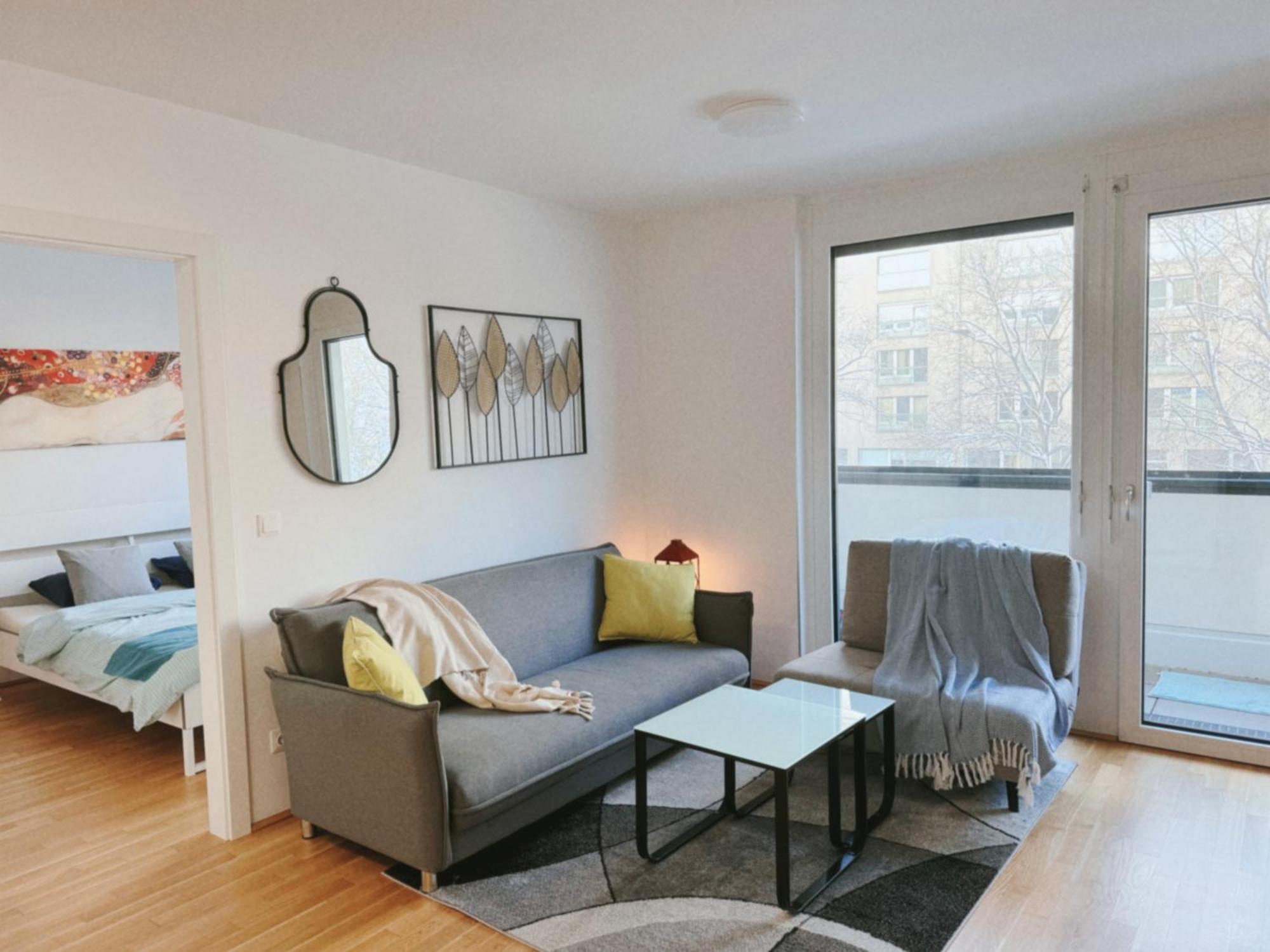 U1 Alte Donau Old Danube City Apartment 2 Відень Екстер'єр фото